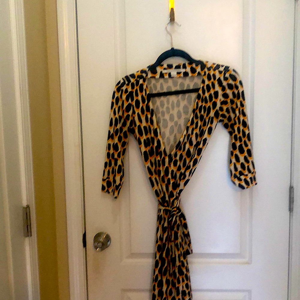 Vintage DVF classic wrap dress